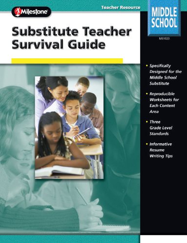 Beispielbild fr Substitute Teacher Survival Guide, Grades 6 - 8 zum Verkauf von Buchpark