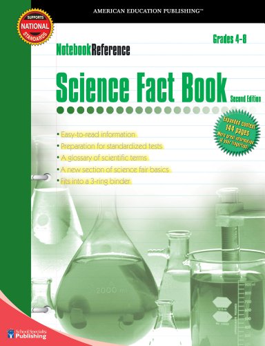 Beispielbild fr Notebook Reference Science Fact Book: Second Edition zum Verkauf von Wonder Book