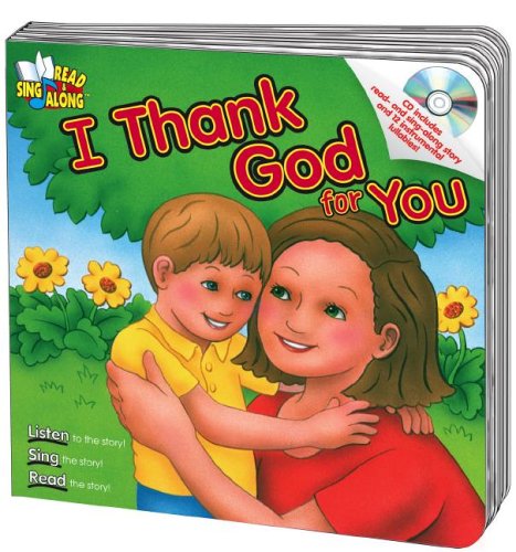 Stock image for I Thank God for You Read & Sing Along Board Book With CD for sale by Irish Booksellers