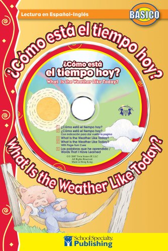 Beispielbild fr Como esta el tiempo hoy? / What Is the Weather Like Today? Spanish-English Reader With CD zum Verkauf von BargainBookStores