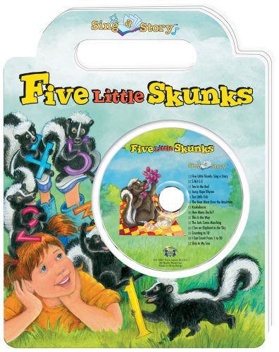 Imagen de archivo de Five Little Skunks [With CD] a la venta por ThriftBooks-Dallas