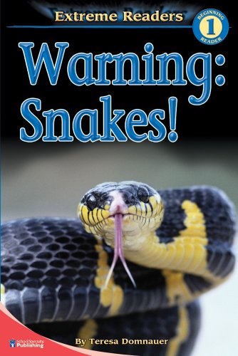 Imagen de archivo de Warning: Snakes!, Grades Pk - K: Level 1 a la venta por ThriftBooks-Dallas