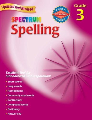 9780769652634: Spectrum Spelling, Grade 3