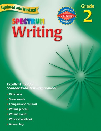 Imagen de archivo de Spectrum Writing, Grade 2 a la venta por Wonder Book