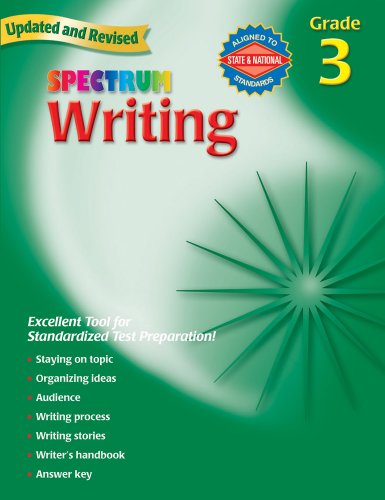 Stock image for Writing, Grade 3 for sale by Better World Books