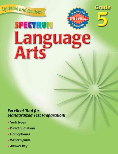 Language Arts: Grade 5 (9780769653051) by Spectrum