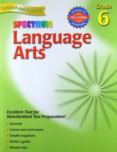 Imagen de archivo de Spectrum Language Arts, Grade 6 a la venta por SecondSale