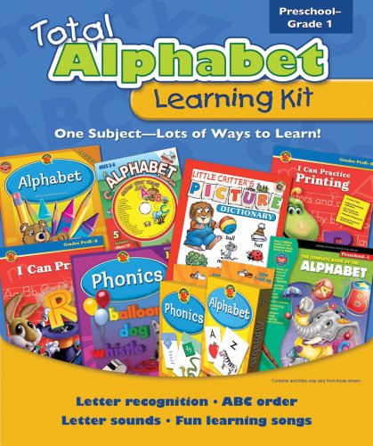 Total Alphabet Learning Kit (Total Learning Kits) Preschool - Grade 1 (9780769654799) by Carson-Dellosa Publishing