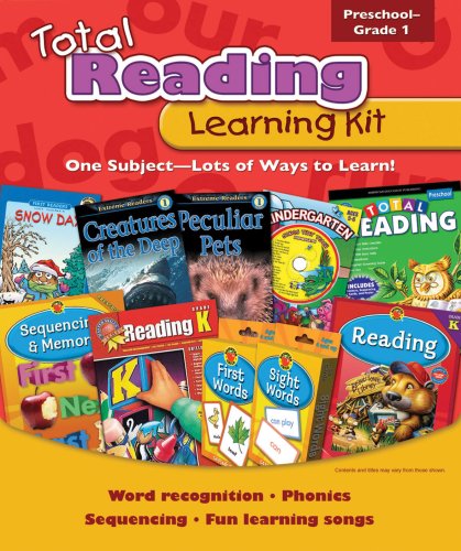 Total Reading Learning Kit (Total Learning Kits) Preschool-Grade 1 (9780769655093) by Carson-Dellosa Publishing