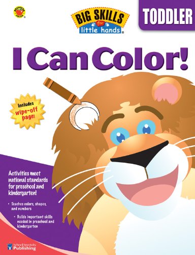 9780769659688: Big Skills for Little Hands I Can Color: Toddler (Big Skills for Little Hands; Toddler)