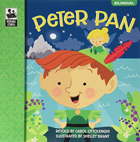 9780769660868: Peter Pan—Classic Bilingual Children’s Book, PreK-Grade 3 Leveled Readers, Keepsake Stories (32 pgs) (English and Spanish Edition)