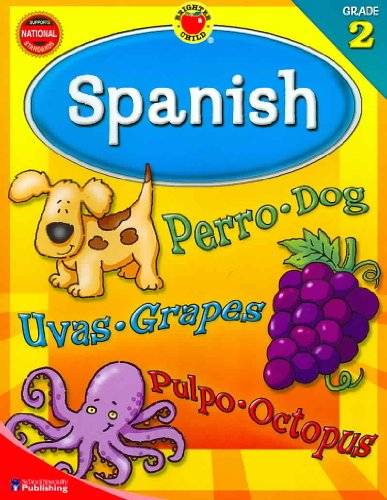 Stock image for Spanish, Grade 2 (Brighter Child Workbooks) for sale by Your Online Bookstore