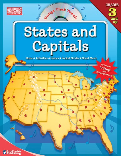 Stock image for Songs That Teach States and Capitals for sale by Wonder Book