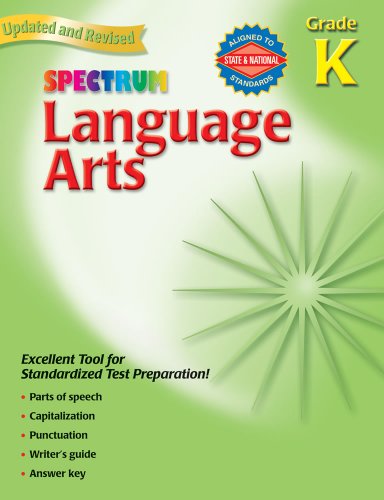 Beispielbild fr Language Arts, Grade K zum Verkauf von Better World Books