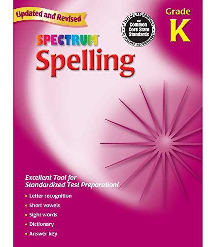 Spelling, Grade K (Spectrum) (9780769680101) by Spectrum