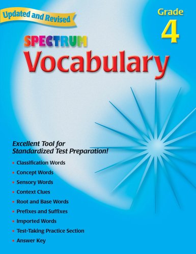 Vocabulary, Grade 4 (Spectrum)