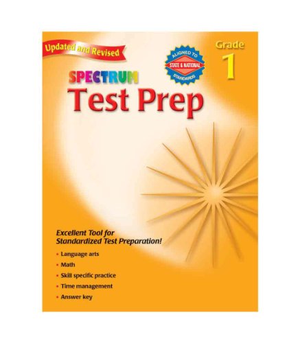 Imagen de archivo de Test Prep, Grade 1 (Spectrum) a la venta por SecondSale