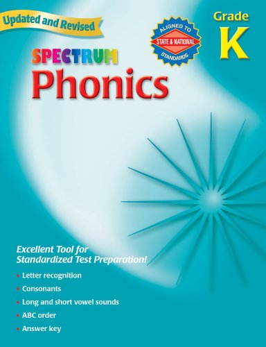 Beispielbild fr Spectrum Phonics Grade K zum Verkauf von Buchpark