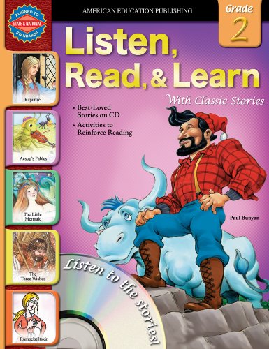 Stock image for Listen, Read, & Learn with Classic Stories: Grade 2 [With CD] for sale by ThriftBooks-Dallas