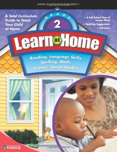 Stock image for Learn at Home, Grade 2 for sale by GoldBooks