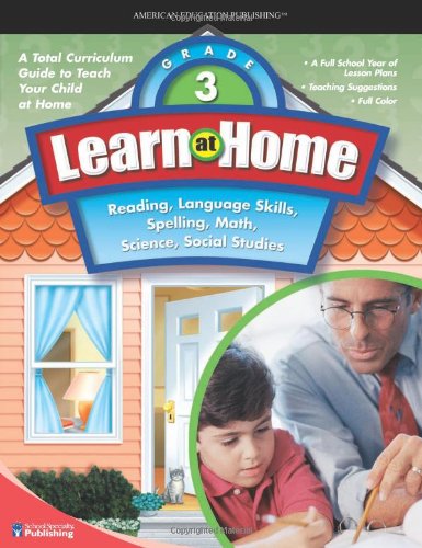 Beispielbild fr Learn at Home, Grade 3 zum Verkauf von Books of the Smoky Mountains