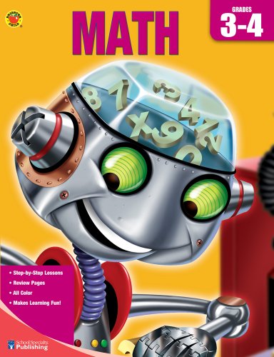 9780769685137: Brighter Child Book of Math, Grades 3-4