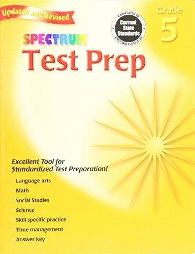 9780769686257: Spectrum Test Prep Grade 5