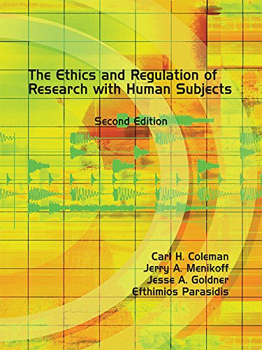 Imagen de archivo de The Ethics and Regulation of Research with Human Subjects a la venta por SecondSale