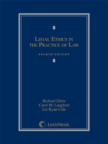 Beispielbild fr Legal Ethics in the Practice of Law zum Verkauf von Better World Books: West