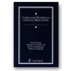 Cases and Materials on Civil Procedure, 2012 Supplement (9780769855271) by David Crump; William V. Dorsaneo, III; Rex R. Perschbacher