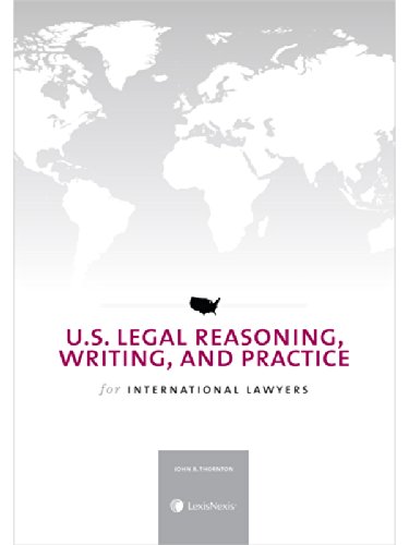 Beispielbild fr U.S. Legal Reasoning, Writing, and Practice for International Lawyers zum Verkauf von HPB-Emerald