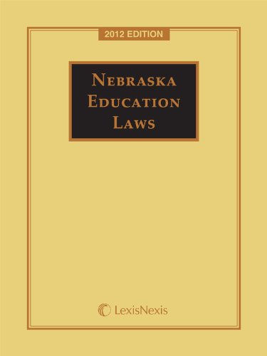 Nebraska Education Laws with CD-ROM (9780769860015) by Publisher's Editorial Staff