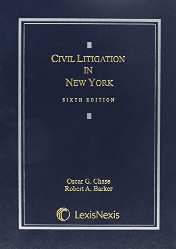 Imagen de archivo de Civil Litigation in New York a la venta por Textbooks_Source