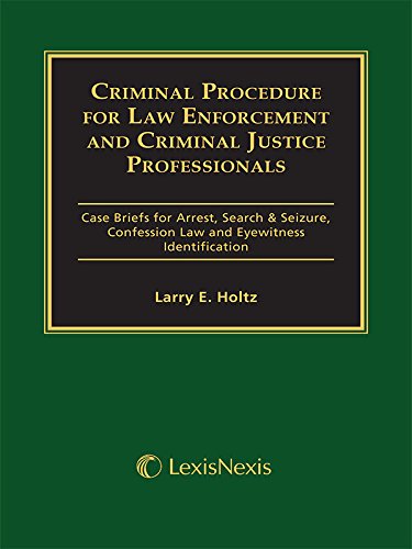 9780769866291: Criminal Procedure for Law Enforcement and Crimina