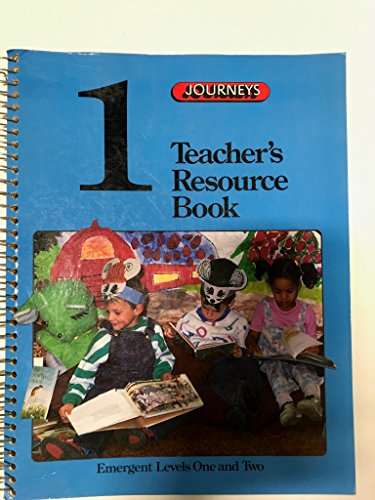 Imagen de archivo de Journeys 1 Teacher's Resource Book a la venta por Wonder Book