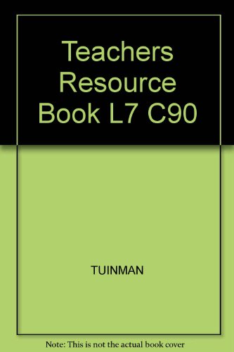 Stock image for Teacher's Resource Book, Level Seven (7) for sale by Bookmans