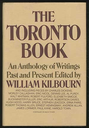 Beispielbild fr The Toronto book: An anthology of writings past and present zum Verkauf von Alexander Books (ABAC/ILAB)