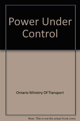 Imagen de archivo de Power Under Control a la venta por ThriftBooks-Dallas