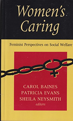 Beispielbild fr Women's Caring: Feminist Perspectives on Social Welfare zum Verkauf von Werdz Quality Used Books