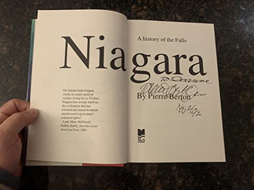 Beispielbild fr Niagara, History of the Falls zum Verkauf von SecondSale