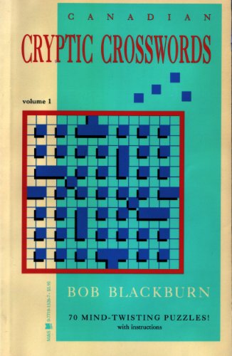Canadian Cryptic Crosswords (9780771015267) by Blackburn