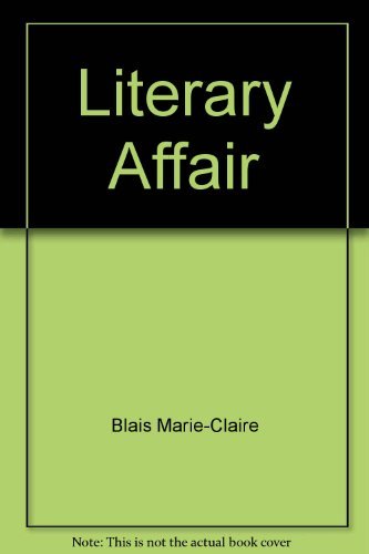 9780771015595: Literary Affair