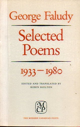 Stock image for Selected Poems, 1933-80 (The Modern Canadian Poets) for sale by J. W. Mah