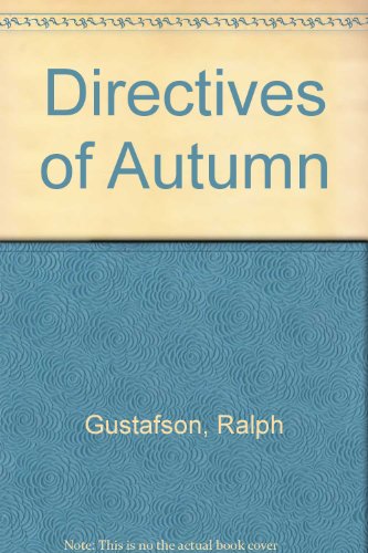 Imagen de archivo de Directives of Autumn a la venta por Chequamegon Books