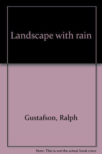 Landscape with Rain (9780771037108) by Gustafson, Ralph