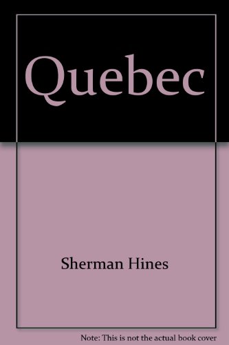 Stock image for Quebec for sale by Bingo Used Books