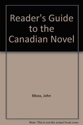 9780771065644: Readers Guide to the Canadian Novel