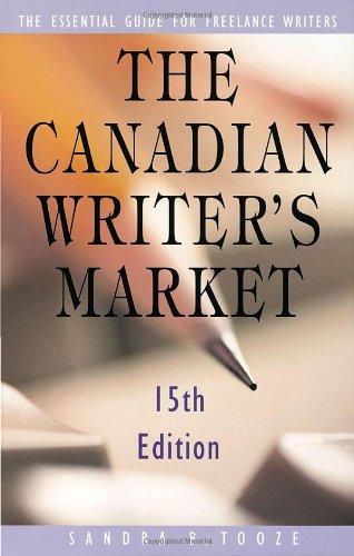Stock image for The Canadian Writer's Market, 15th edition for sale by medimops