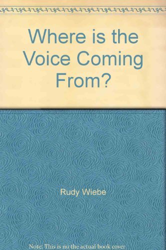 Beispielbild fr Where is the Voice Coming From? zum Verkauf von Redux Books