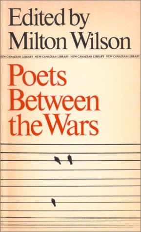 Stock image for Poets Between the Wars (New Canadian Library) for sale by Once Upon A Time Books